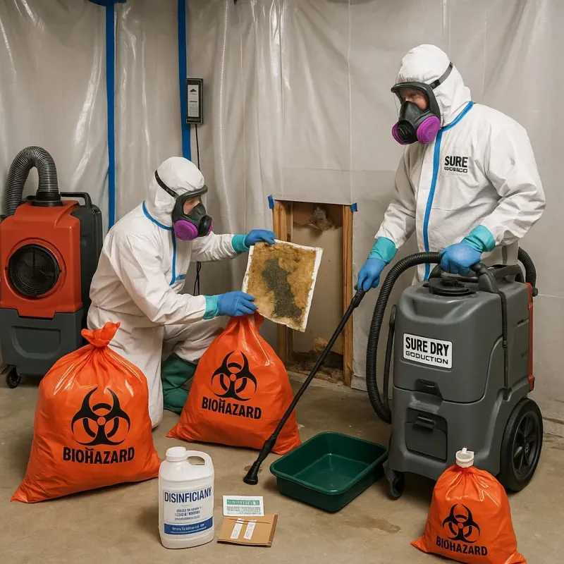 Contaminated Water Handling Protocols process in Adams County, OH