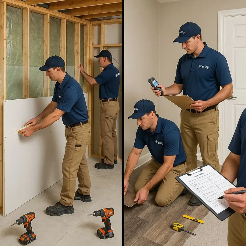 Repairs and Reconstruction process in Adams County, OH